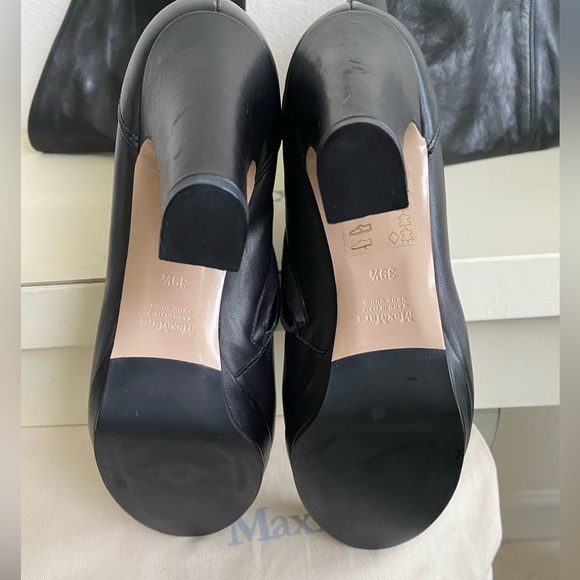 MaxMara Leather Over-the-Knee Boots NWT - Picture 7 of 11